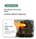 Electric Train Set with Smokes and Lights
