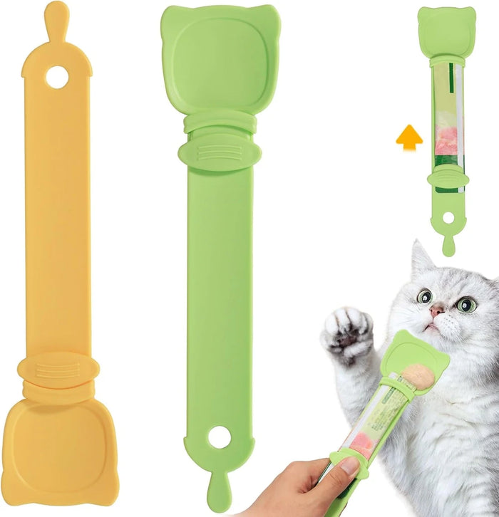 Cat Treat Squeeze Spoon