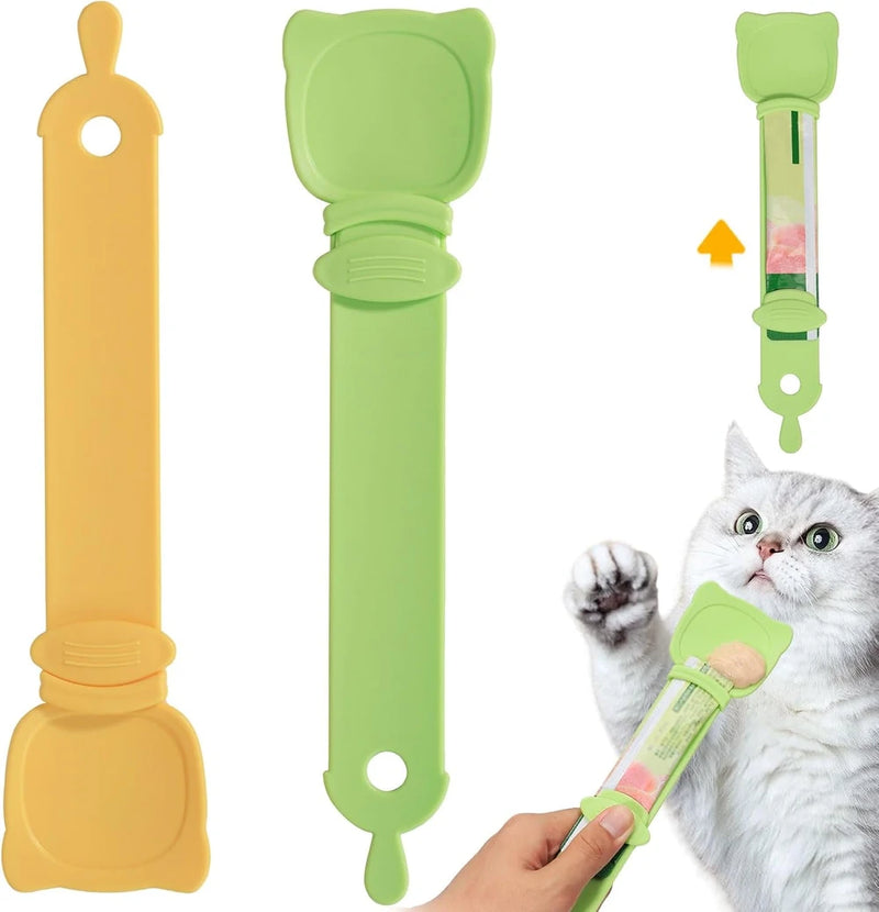 Cat Treat Squeeze Spoon