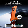 2-in-1 Charging Cable and Phone Stand