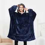 USB Heated Oversized Hoodie Blanket