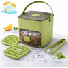 Compact Ice Maker and Storage Bin