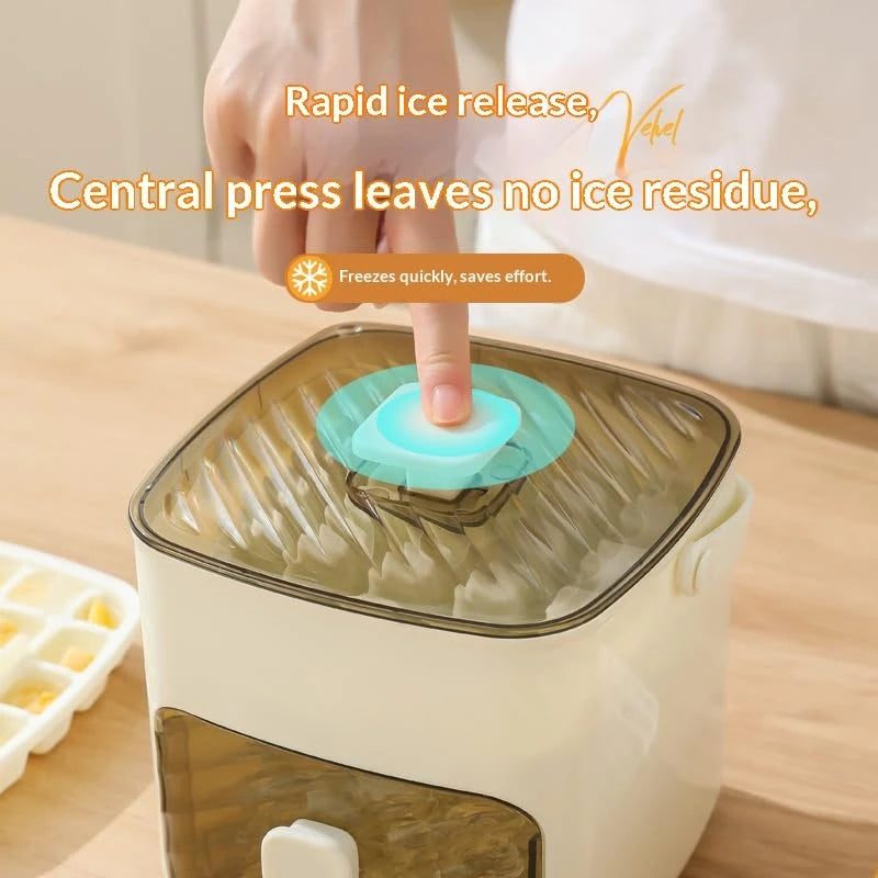 Compact Ice Maker and Storage Bin