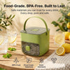 Compact Ice Maker and Storage Bin