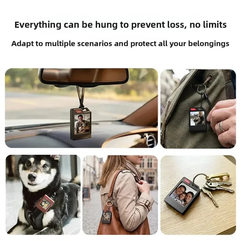Color E-Ink Smart Tag Keychain