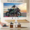Portable 1080P Android Projector with 4K Support
