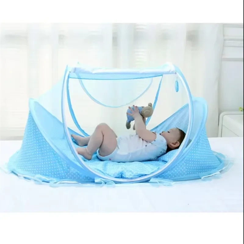 Portable Baby Bed with Insect Net
