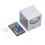 Hollow Design RGB Aluminum Wall Light