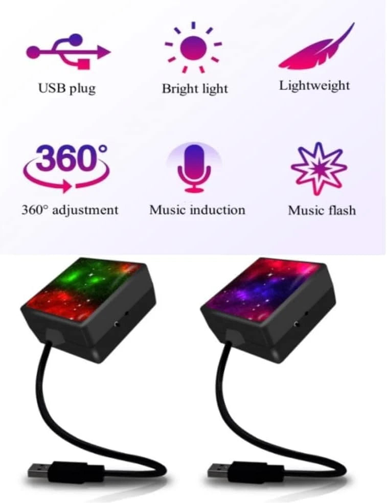 Portable Star Projector Night Light