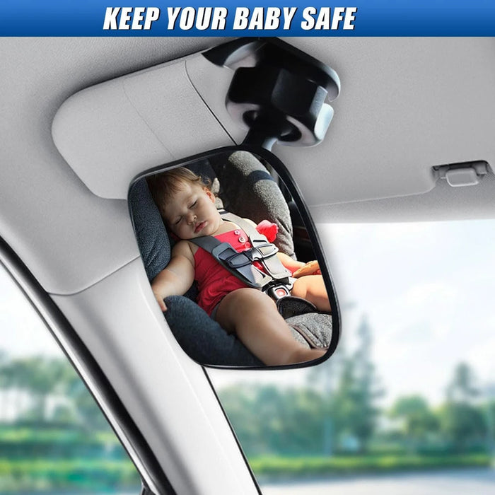 Baby Car Mirror -> Clip-on or Suction Cup