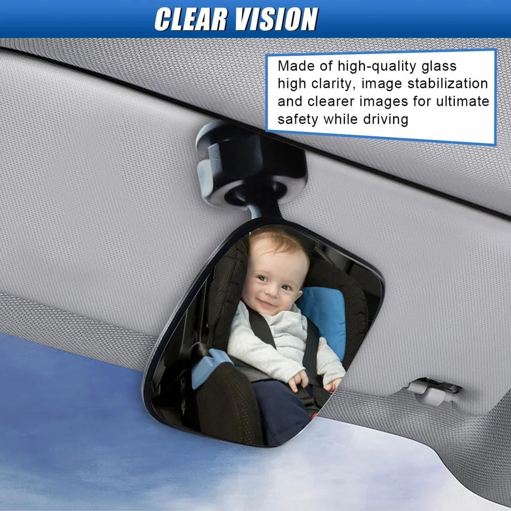 Adjustable Wide Angle Baby Car Mirror