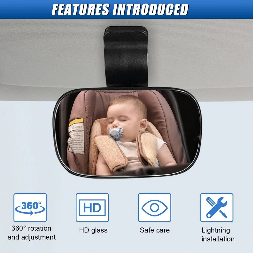 Adjustable Wide Angle Baby Car Mirror