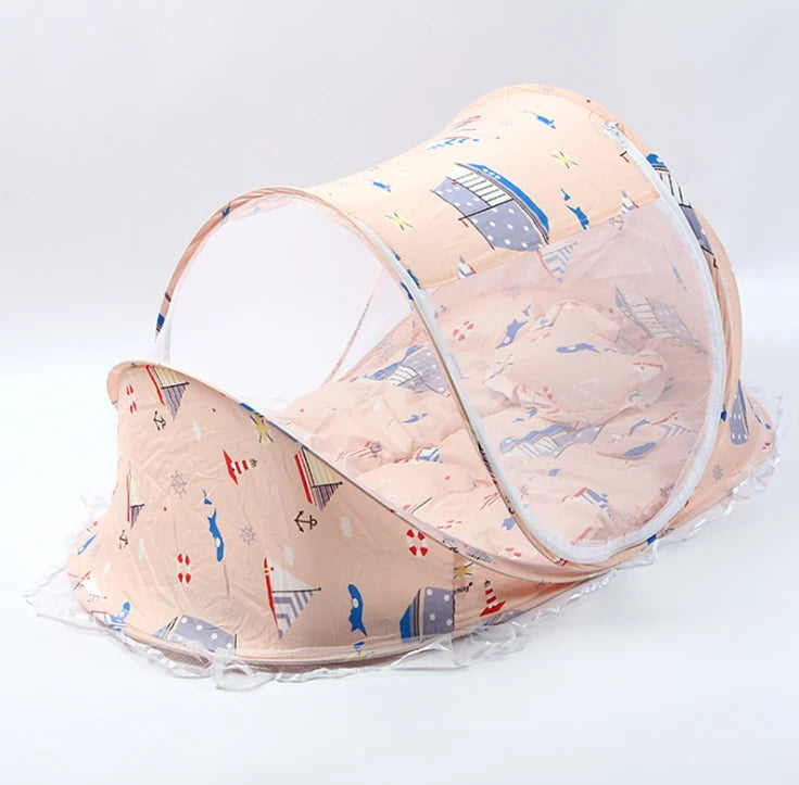 Portable Baby Bed with Insect Net