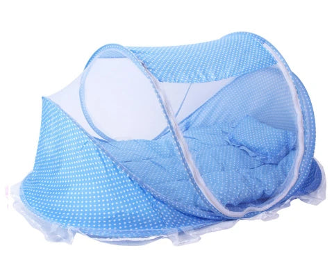 Portable Baby Bed with Insect Net