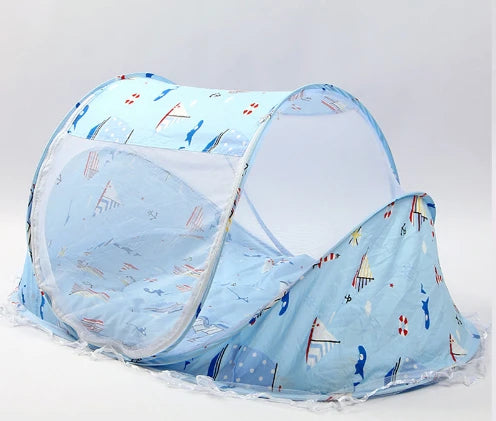 Portable Baby Bed with Insect Net