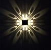 Hollow Design RGB Aluminum Wall Light