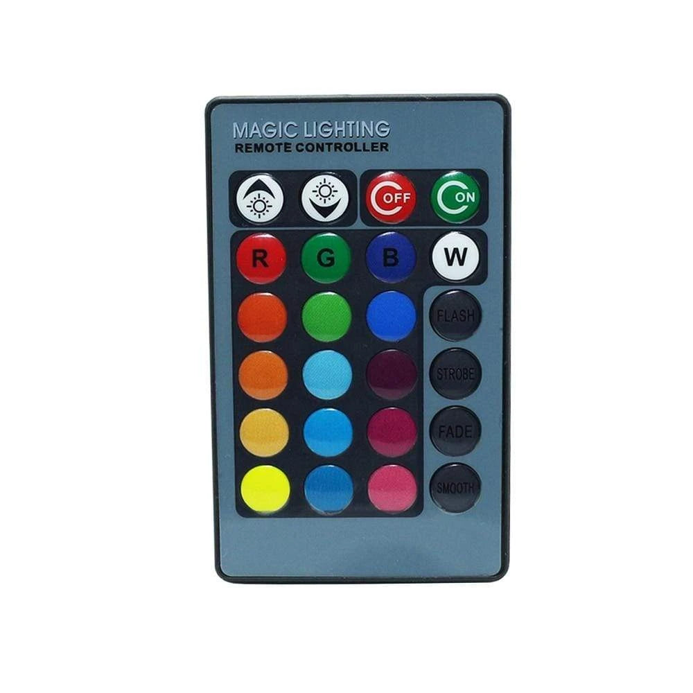 Hollow Design RGB Aluminum Wall Light