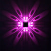 Hollow Design RGB Aluminum Wall Light