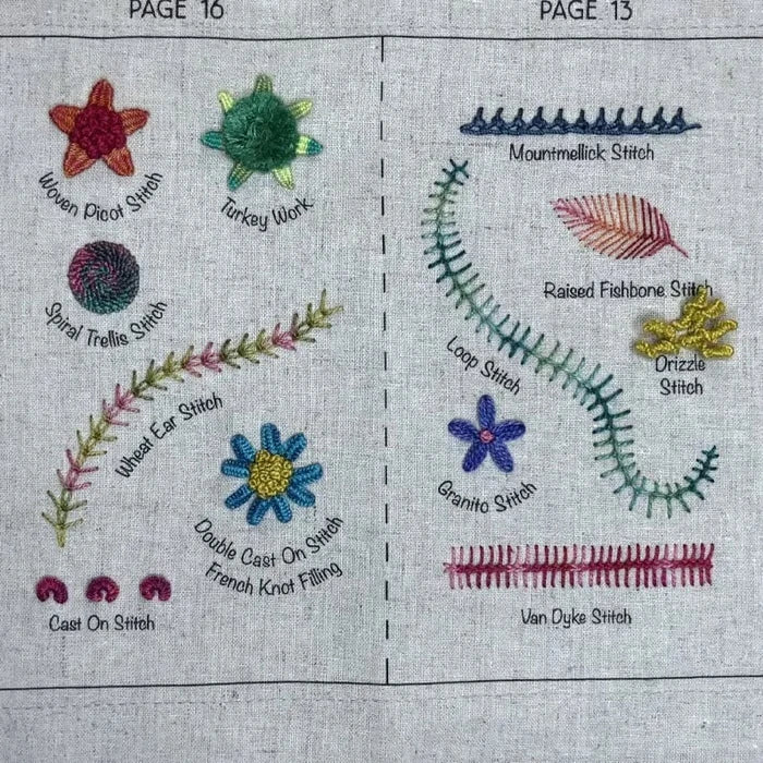 Embroidery Kit and Book