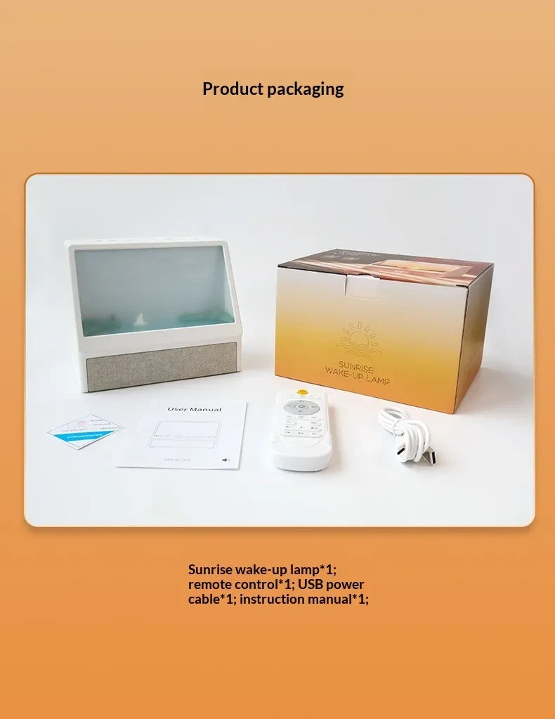 Ambient Light Wake-Up Clock
