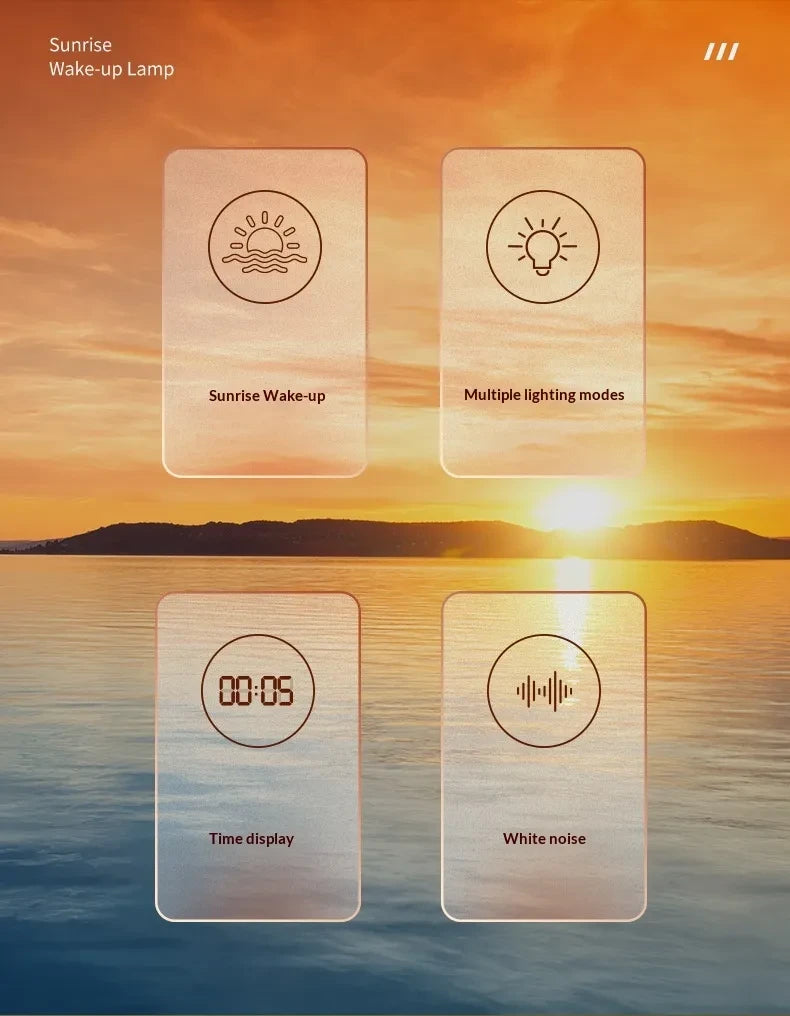 Ambient Light Wake-Up Clock