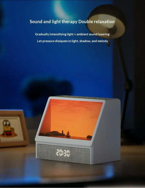 Ambient Light Wake-Up Clock