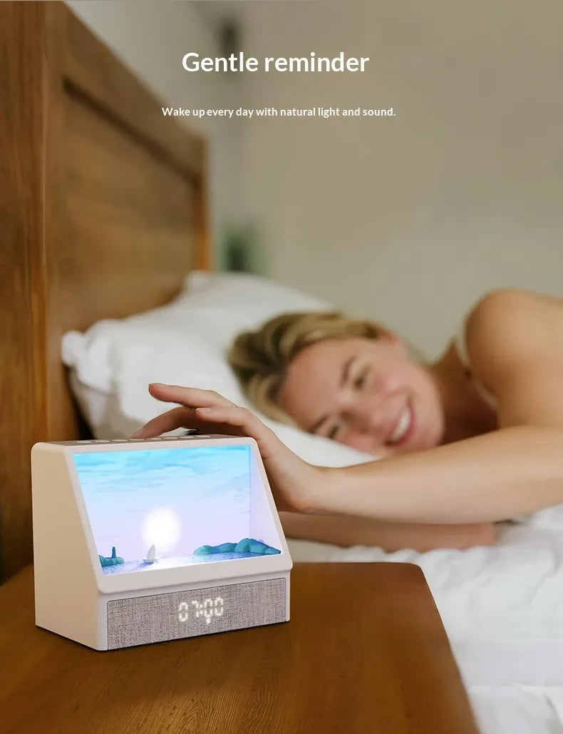 Ambient Light Wake-Up Clock