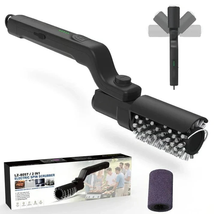 Cordless Electric Grill Cleaning Brush