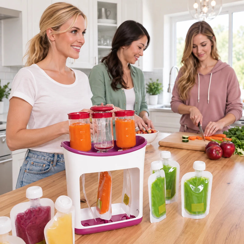 Baby Food Squeeze Station
