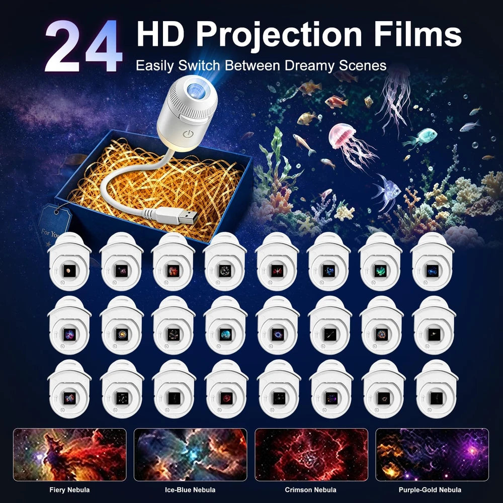 Night Sky Projection Light