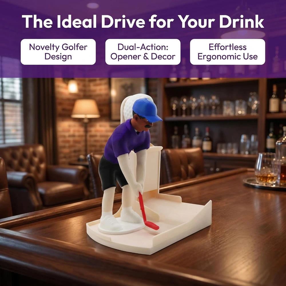 Golf Swing Game and Bottle Opener