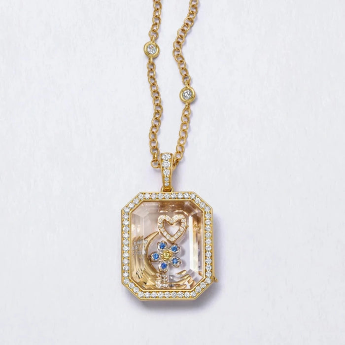 Charm Locket Necklace and Accessories