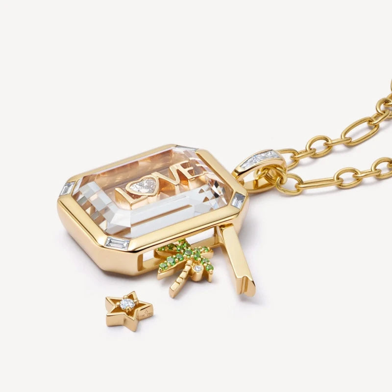Charm Locket Necklace and Accessories