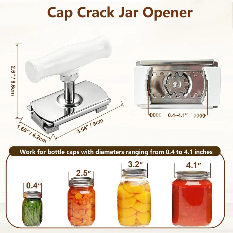 Adjustable Stainless Steel Jar Opener