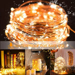 Flexible Copper Wire LED Fairy Lights
