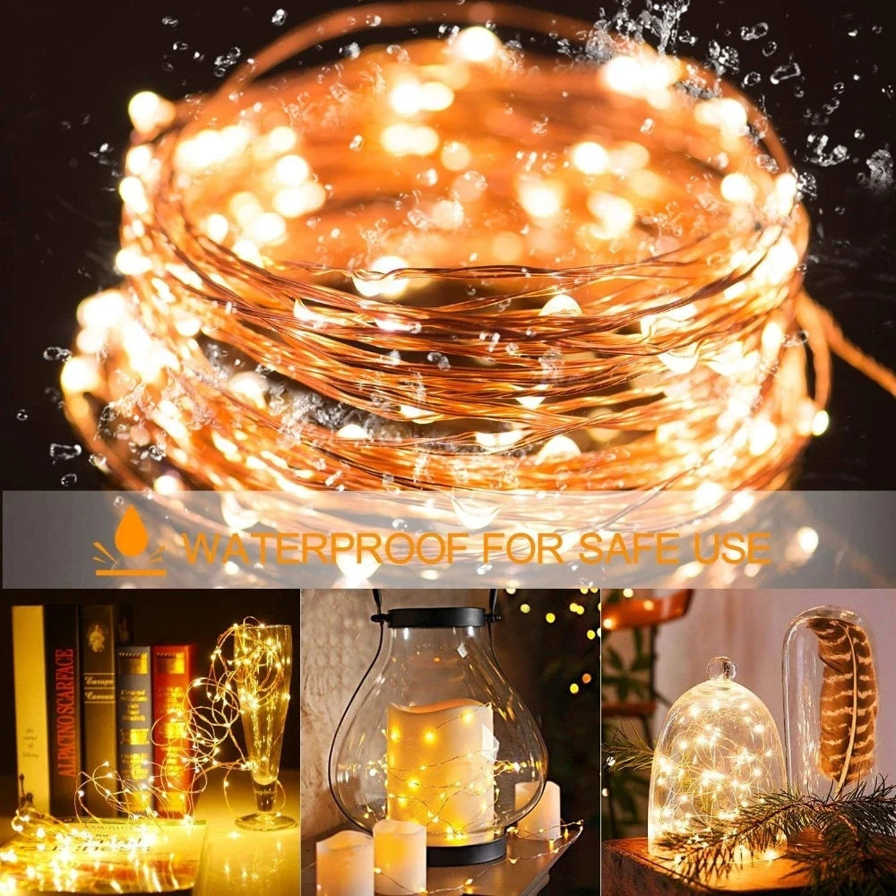 Flexible Copper Wire LED Fairy Lights