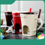 Ceramic Chocolate Fondue Mug