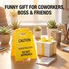 Office Warning Desk Signs