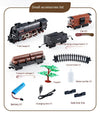 Electric Train Set with Smokes and Lights