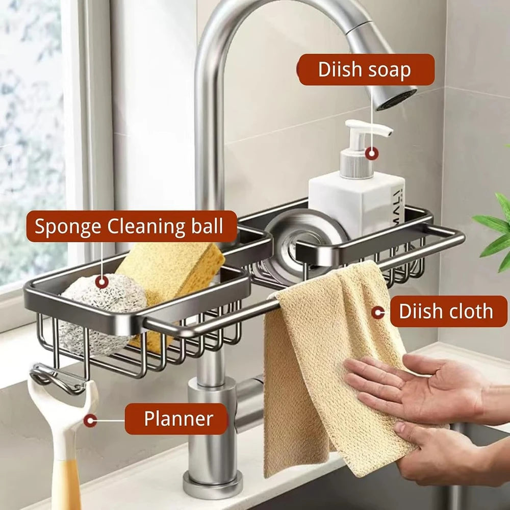 Adjustable Faucet Basket