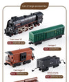 Electric Train Set with Smokes and Lights