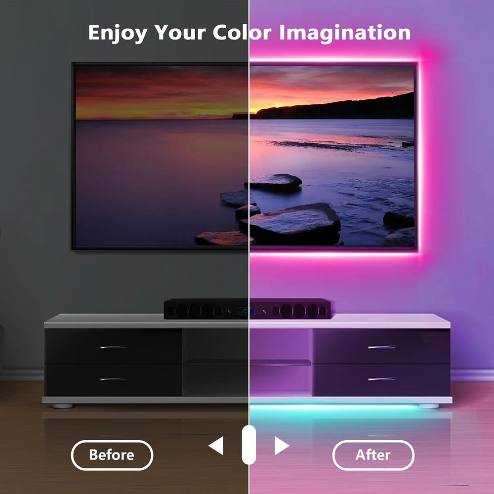Remote Control LED Strip Lights