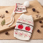 Cable-Knit Dog Sweater