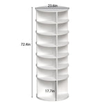 Rotating Shoe Rack Tower