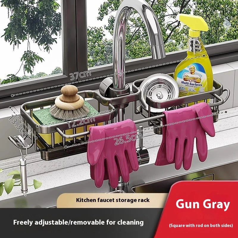 Adjustable Faucet Basket