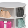 Rotating Shoe Rack Tower