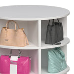 Rotating Shoe Rack Tower