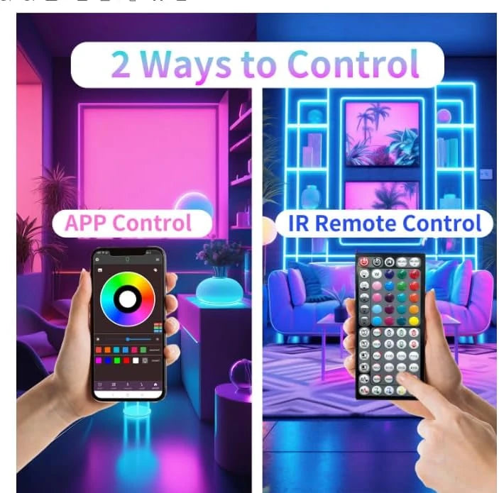 Remote Control LED Strip Lights