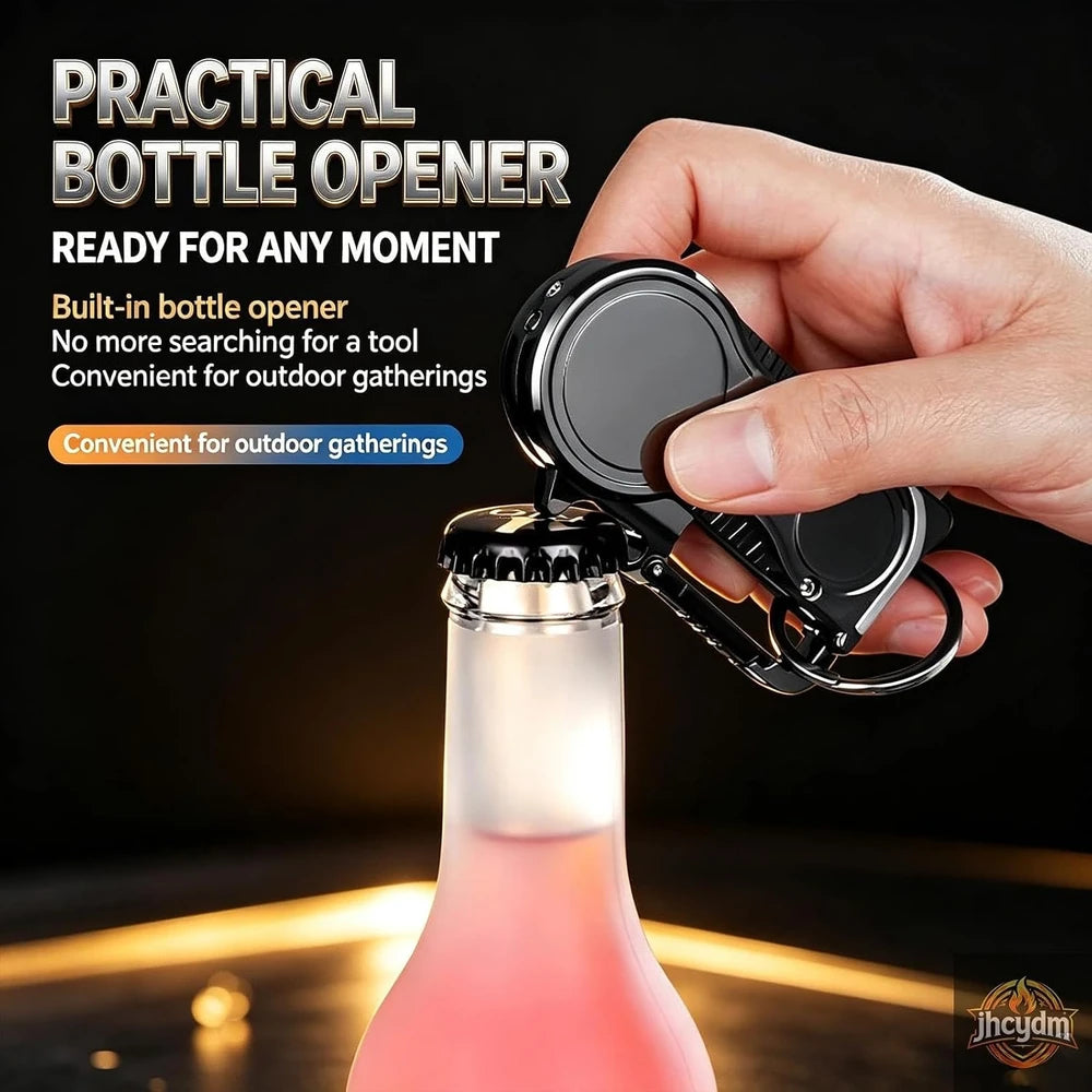 Windproof Torch Lighter, Compass and Watch