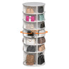 Rotating Shoe Rack Tower
